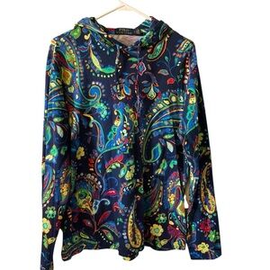 Polo by Ralph Lauren Vibrant Paisley Print Lightweight Jacket